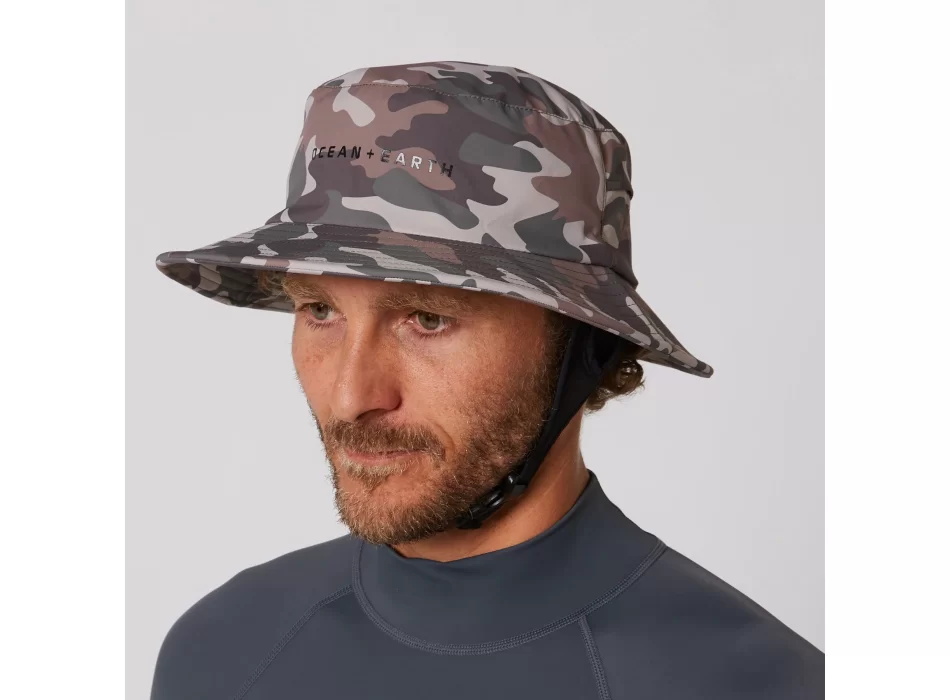 OCEAN & EARTH INDO STIFF PEAK SURF CAP OLIVE