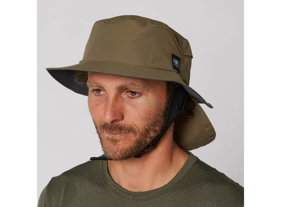 OCEAN & EARTH INDO STIFF PEAK SURF CAP OLIVE