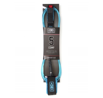 OCEAN & EARTH LEASH 5'0" REGULAR COMP DOUBLE SWIVEL 