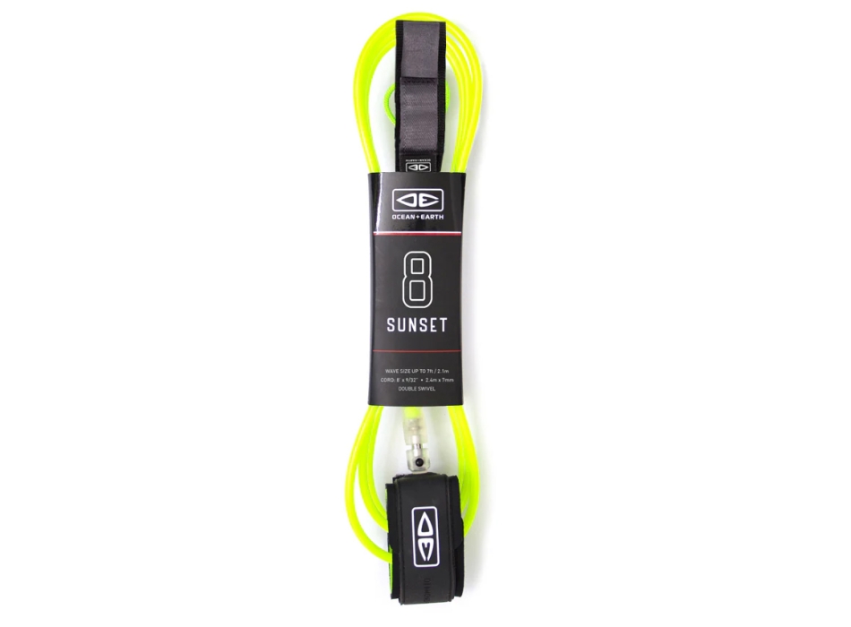 Ocean Earth Moulded LEASH 8 0 ft Sunset Blu Shop online