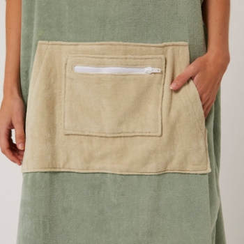 OCEAN & EARTH PONCHO DONNA DAYDREAM SAGE