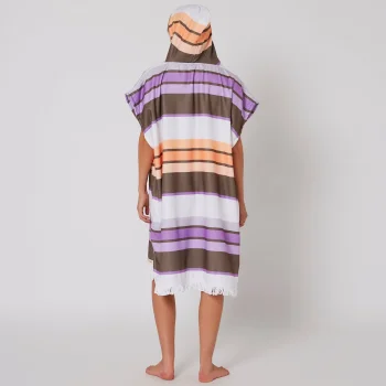 OCEAN & EARTH PONCHO DONNA LADIES SUNKISSED APRICOT BLUSH