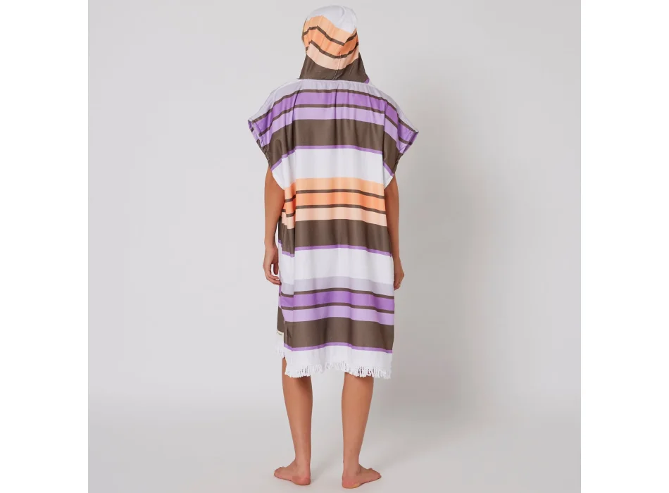 OCEAN & EARTH PONCHO DONNA LADIES SUNKISSED APRICOT BLUSH
