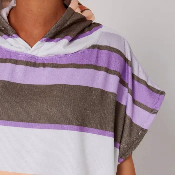 OCEAN & EARTH PONCHO DONNA LADIES SUNKISSED APRICOT BLUSH