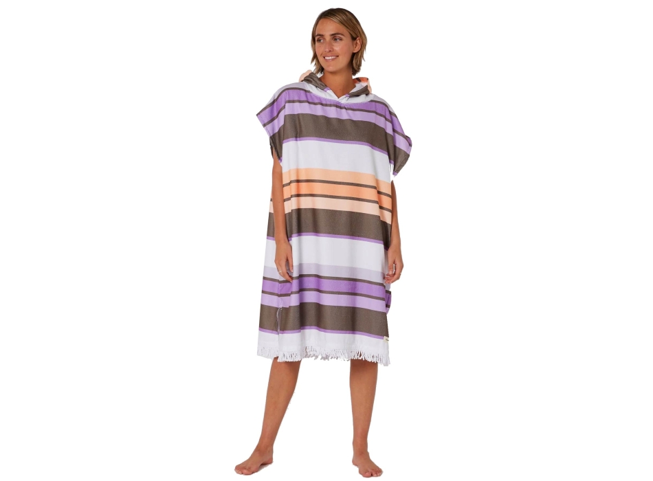 OCEAN & EARTH PONCHO DONNA LADIES SUNKISSED APRICOT BLUSH