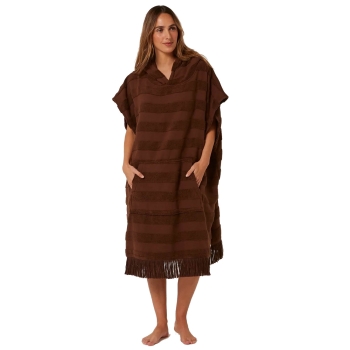 OCEAN & EARTH PONCHO DONNA LAYZ COCOA