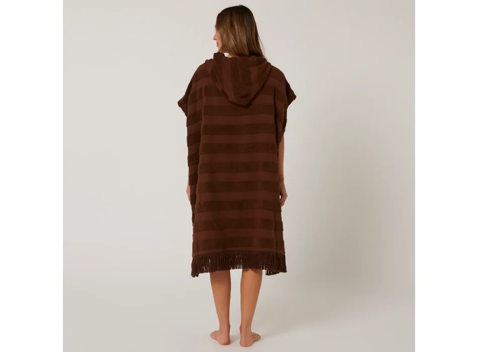 OCEAN & EARTH PONCHO DONNA LAYZ COCOA
