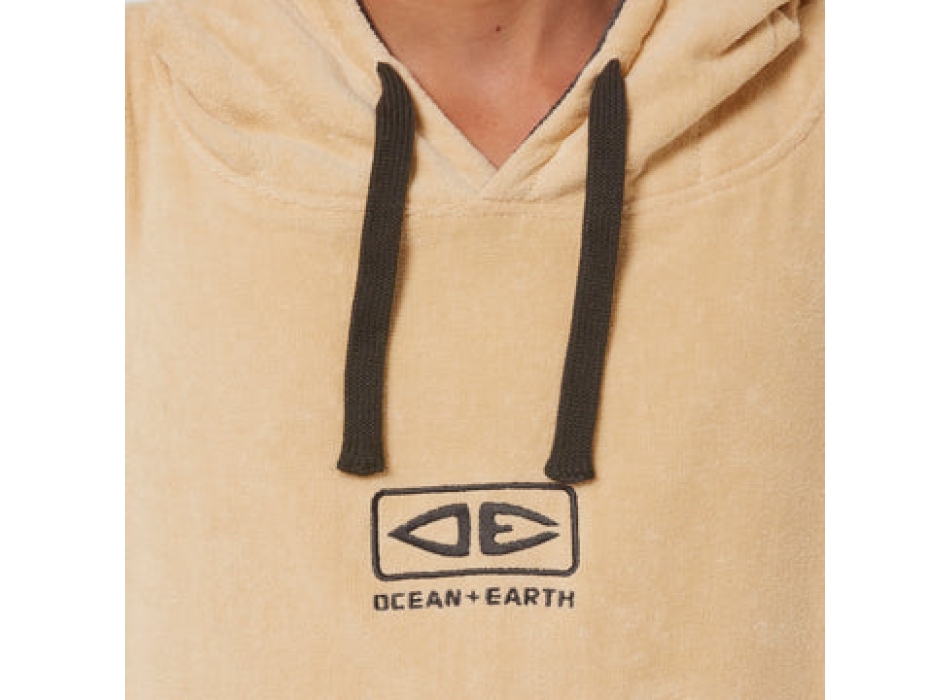 OCEAN & EARTH PONCHO GRINGO GREY ADULTO 160 GSM