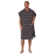 OCEAN & EARTH PONCHO LAYZ HOODED ADULTO CHARCOAL