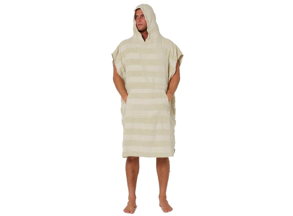 OCEAN & EARTH PONCHO LAYZ HOODED ADULTO SAND