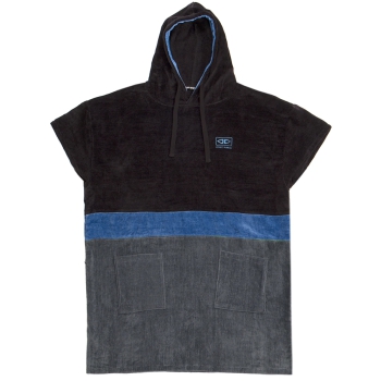OCEAN & EARTH STRIKE HOODED PONCHO IN SPUGNA ADULTO BLUE