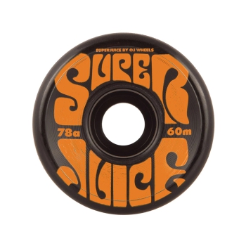 OJ WHEELS SUPER JUICE BLACK RUOTE SKATE 60MM