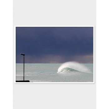 ONDA SOLITARIA STAMPA FOTOGRAFICA SURF ART