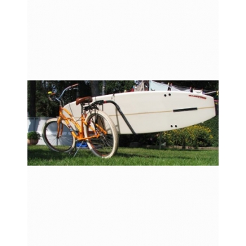 PORTA SURF LATERALE PER BICICLETTE (LONGBOARD)