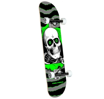 POWELL PERALTA 8" RIPPER ONE OFF BIRCH SKATE COMPLETO GREEN