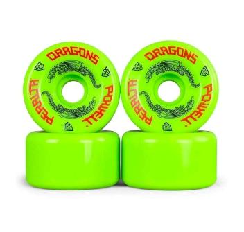 POWELL PERALTA DRAGON FORMULA 64MM 93A RUOTE GREEN