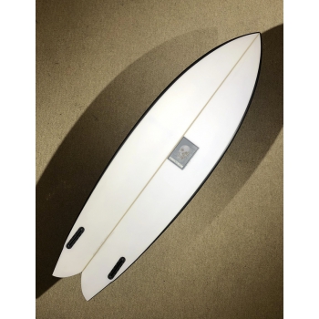 PUKAS CHRIS CHRISTENSON 5'10" PEGASO TWIN FIN BLACK
