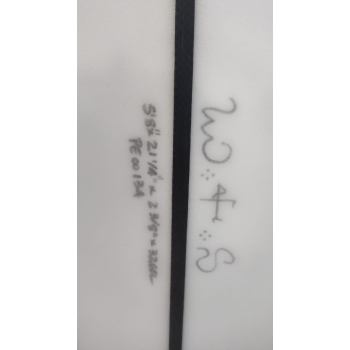 PUKAS SURFBOARDS 5'8" WOMBI FISH PE BY EYE SYMMETRY