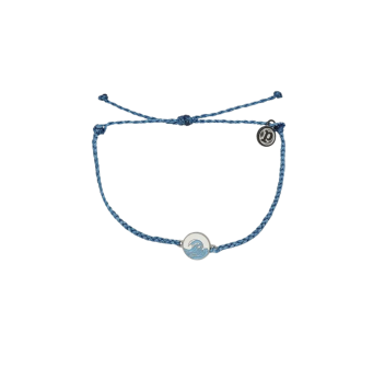 PURA VIDA BRACCIALETTO BRIGHT SOLID BLACK