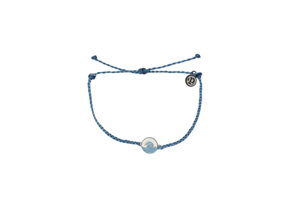 PURA VIDA BRACCIALETTO BRIGHT SOLID BLACK