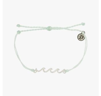 PURA VIDA DELICATE WAVE SILVER BRACCIALETTO WINTERFRESH