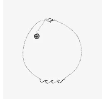 PURA VIDA SILVER DELICATE WAVE CAVIGLIERA SILVER