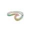PURA VIDA TIE DYE WAVE ANELLO SILVER