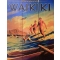 QUADRO SURF VINTAGE ISLANDS WAIKIKI HAWAII