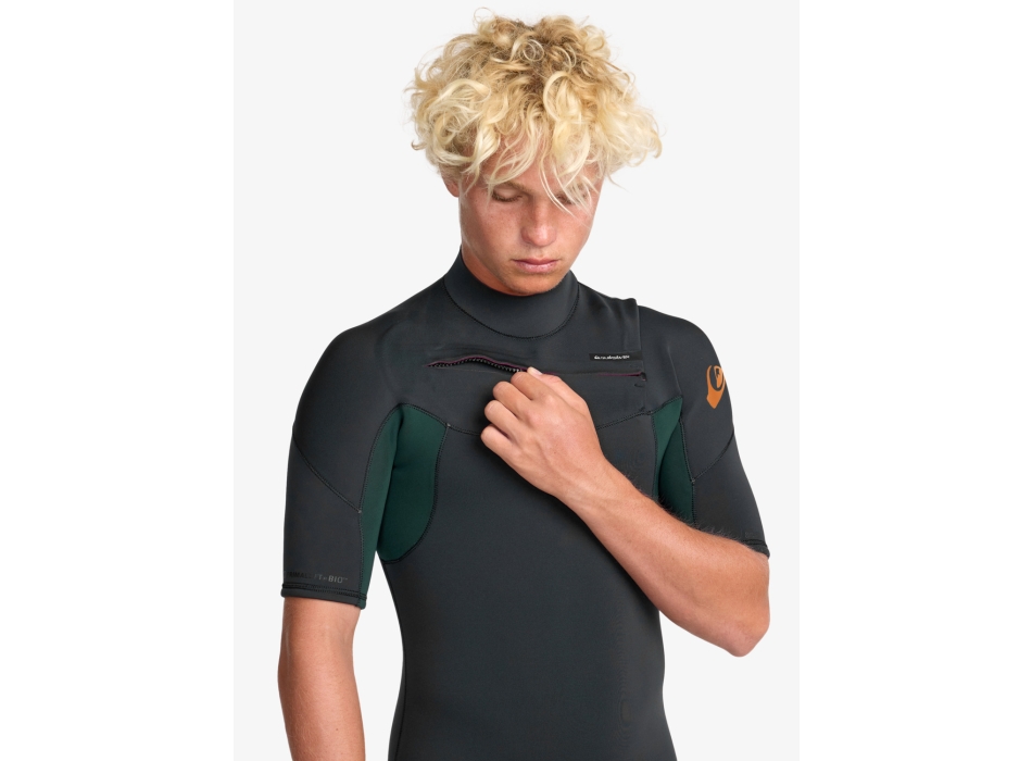 QUIKSILVER 2/2 EVERYDAY SESSIONS CHEST ZIP MUTA 