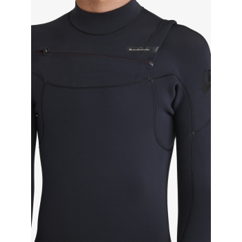 QUIKSILVER 5/4/3 EVERYDAY SESSIONS CHEST ZIP MUTA CON CAPPUCCIO E PRIMALOFT