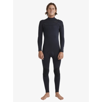 QUIKSILVER 5/4/3 EVERYDAY SESSIONS CHEST ZIP MUTA CON CAPPUCCIO E PRIMALOFT