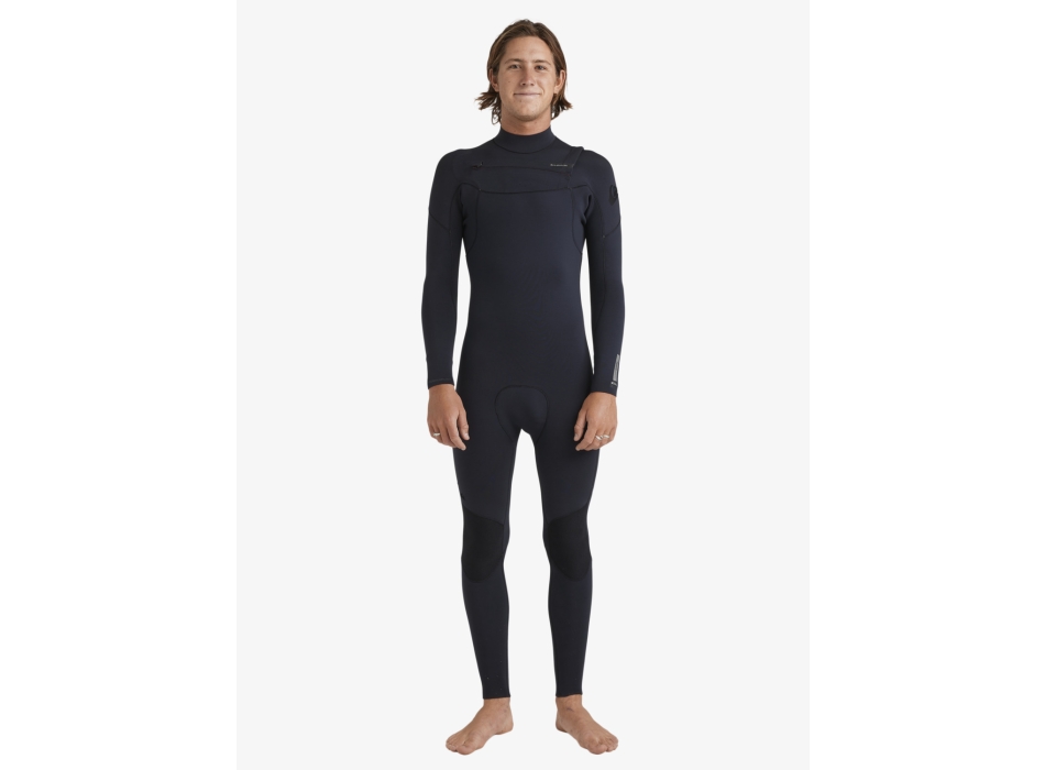 QUIKSILVER 5/4/3 EVERYDAY SESSIONS CHEST ZIP MUTA CON CAPPUCCIO E PRIMALOFT