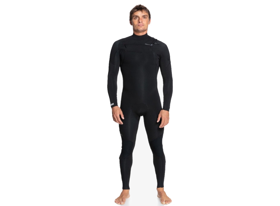 QUIKSILVER 5/4/3 EVERYDAY SESSIONS CHEST ZIP MUTA INTERA BLACK