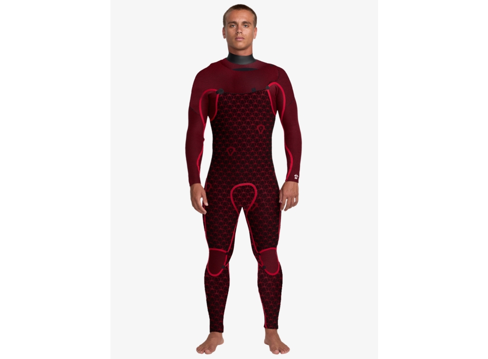 QUIKSILVER 5/4/3 MARATHON SESSIONS CHEST ZIP MUTA E PRIMALOFT