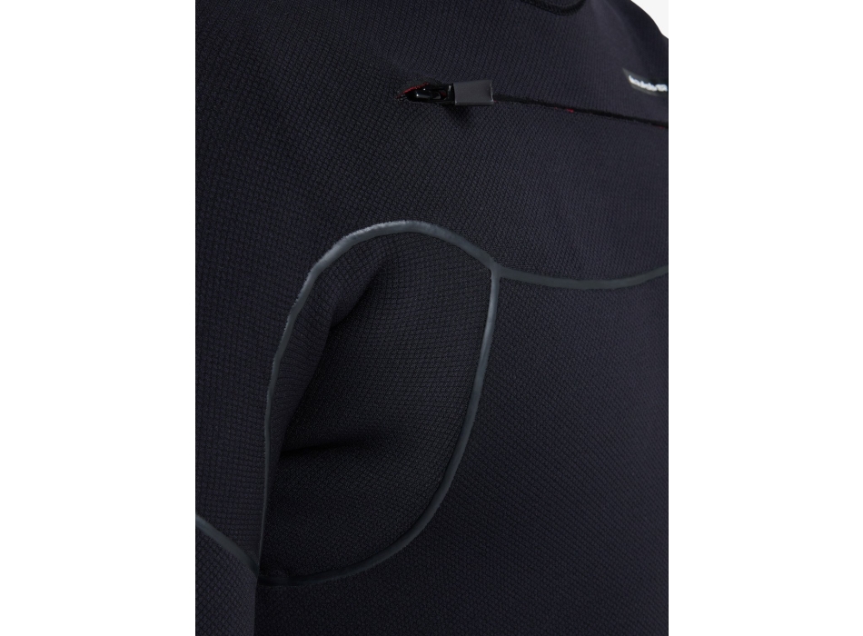QUIKSILVER 5/4 MARATHON SESSIONS CHEST ZIP MUTA CON CAPPUCCIO