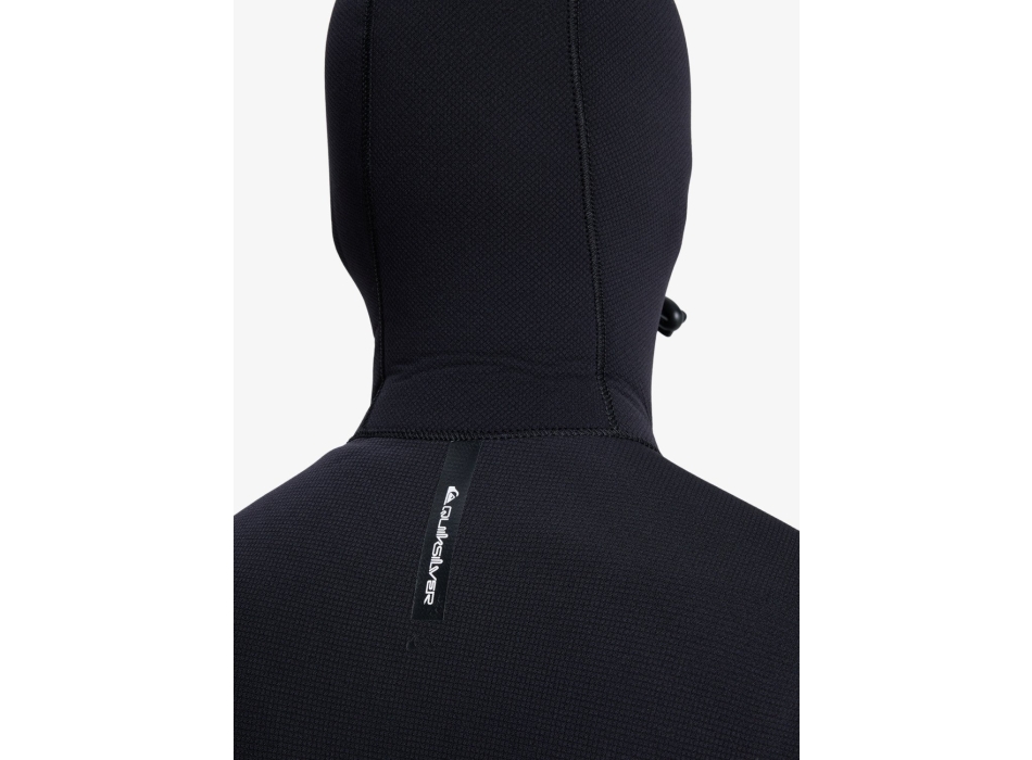 QUIKSILVER 5/4 MARATHON SESSIONS CHEST ZIP MUTA CON CAPPUCCIO
