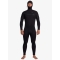 QUIKSILVER 6/5/4 MARATHON SESSIONS CHEST ZIP MUTA CON CAPPUCCIO E PRIMALOFT BIO