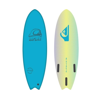 QUIKSILVER 5'4" SOFTBOARD RIPPER BLUE