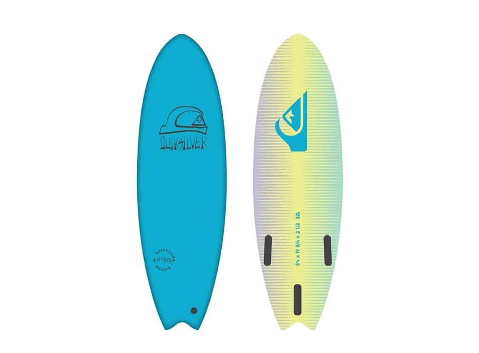 QUIKSILVER 5'4" SOFTBOARD RIPPER BLUE