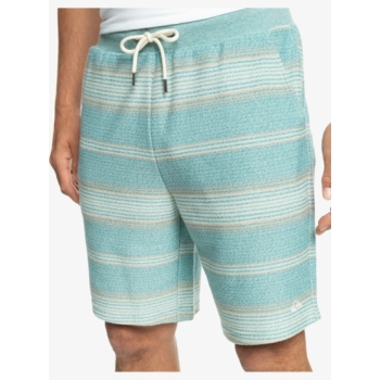 QUIKSILVER BERMUDA IN FELPA SHORTS GREAT OTWAY BRITTANY BLUE OTWAY STRIPE
