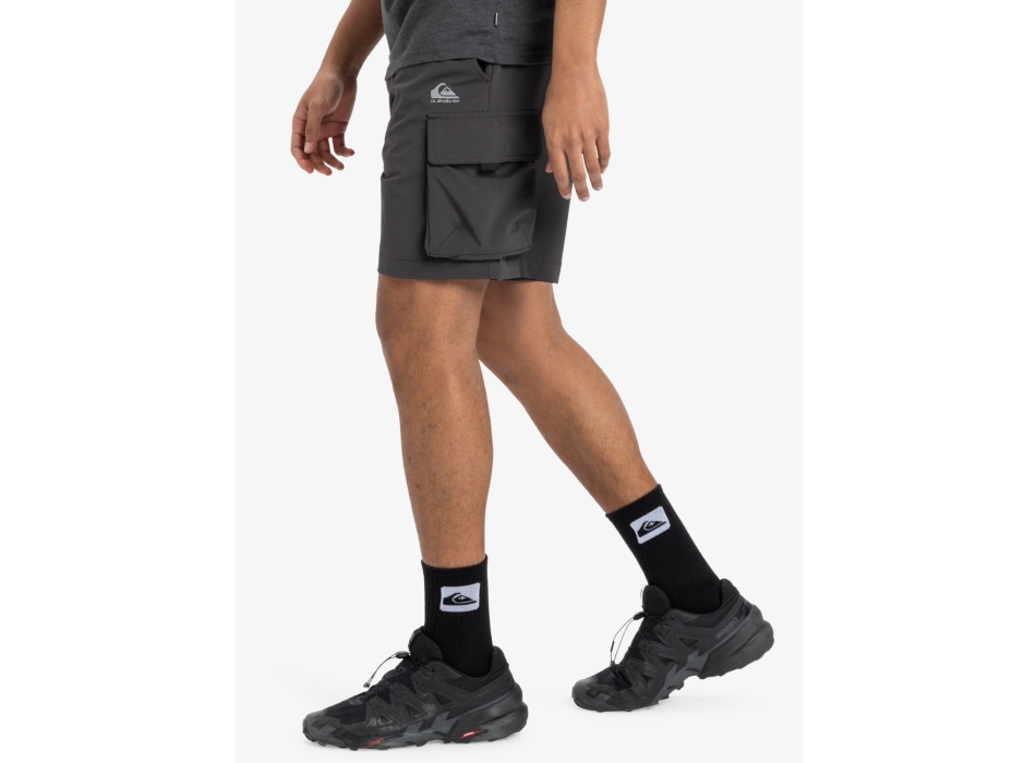 QUIKSILVER BERMUDA RUN ASHORE 18" CARGO PHANTOM