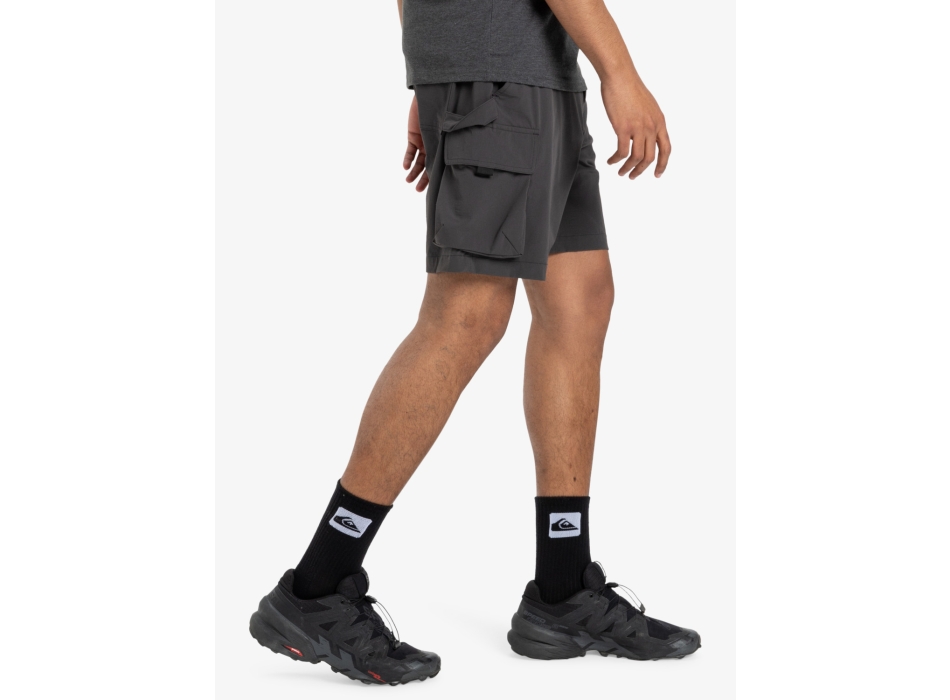 QUIKSILVER BERMUDA RUN ASHORE 18" CARGO PHANTOM