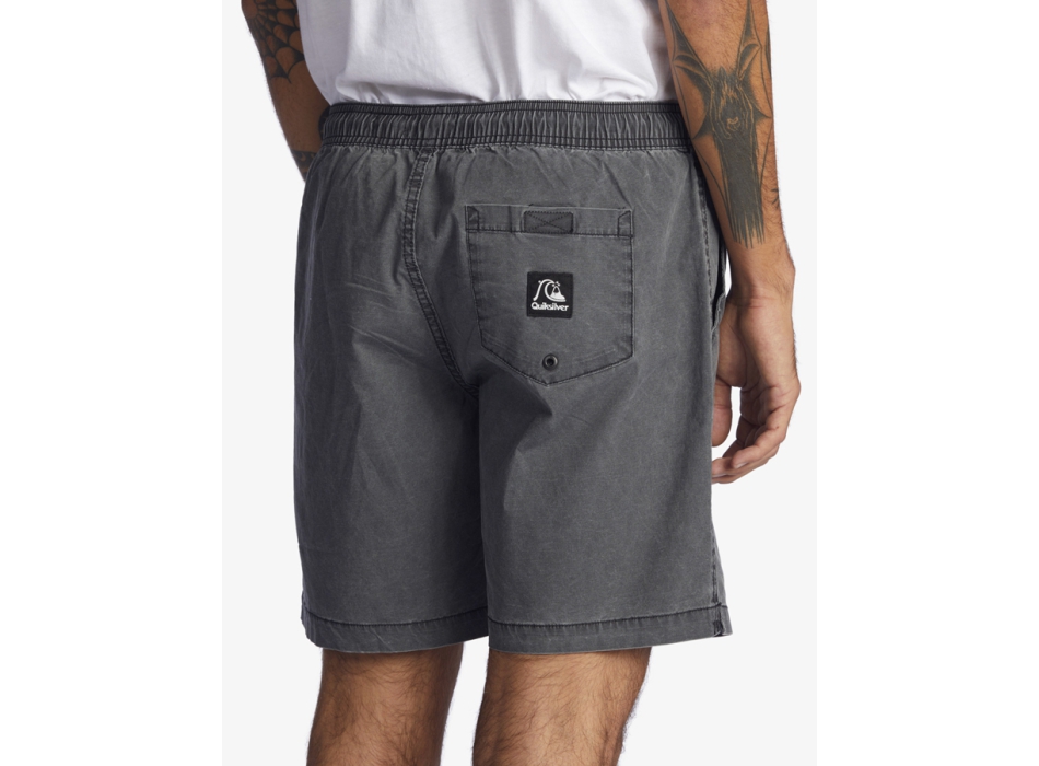 QUIKSILVER BERMUDA TAXER 17" BLACK