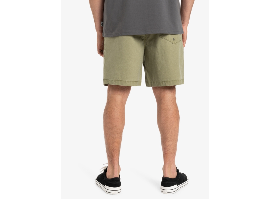 QUIKSILVER BERMUDA TAXER 18" ELASTICIZZATI ALOE