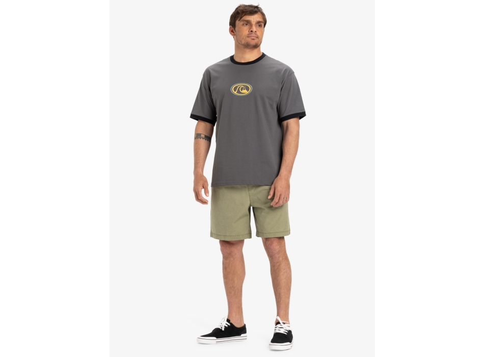 QUIKSILVER BERMUDA TAXER 18" ELASTICIZZATI ALOE