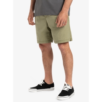 QUIKSILVER BERMUDA TAXER 18" ELASTICIZZATI ALOE