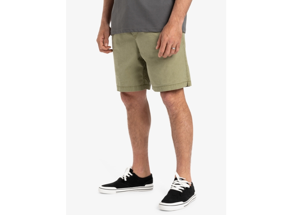 QUIKSILVER BERMUDA TAXER 18" ELASTICIZZATI ALOE