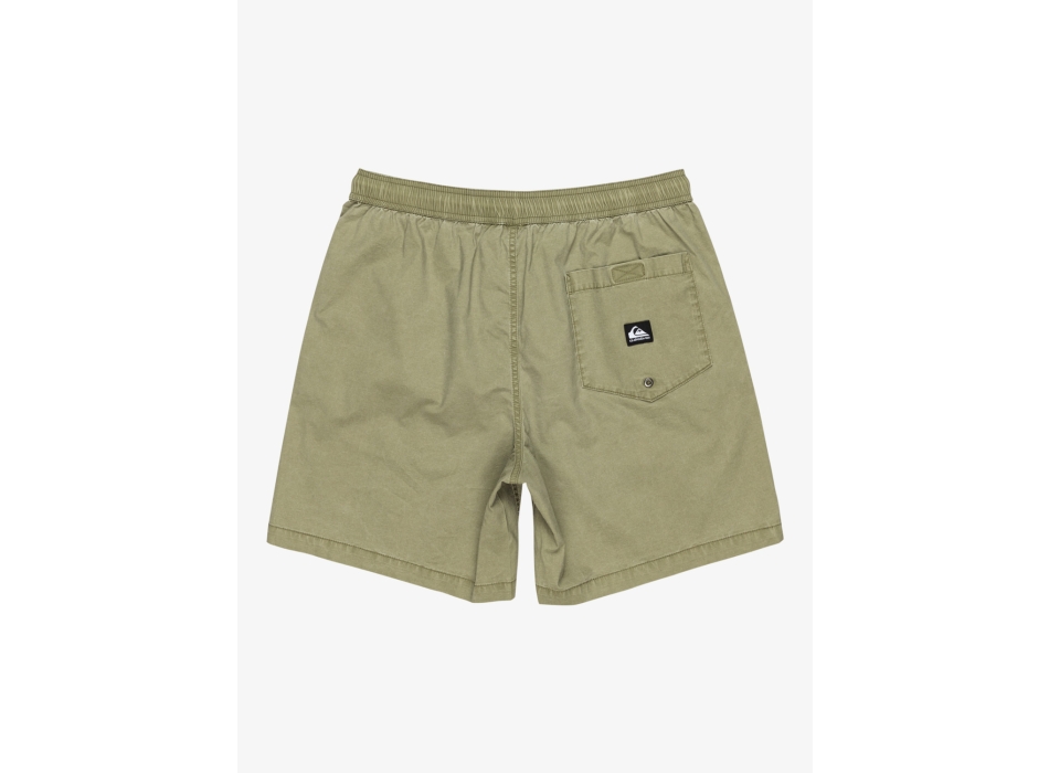 QUIKSILVER BERMUDA TAXER 18" ELASTICIZZATI ALOE