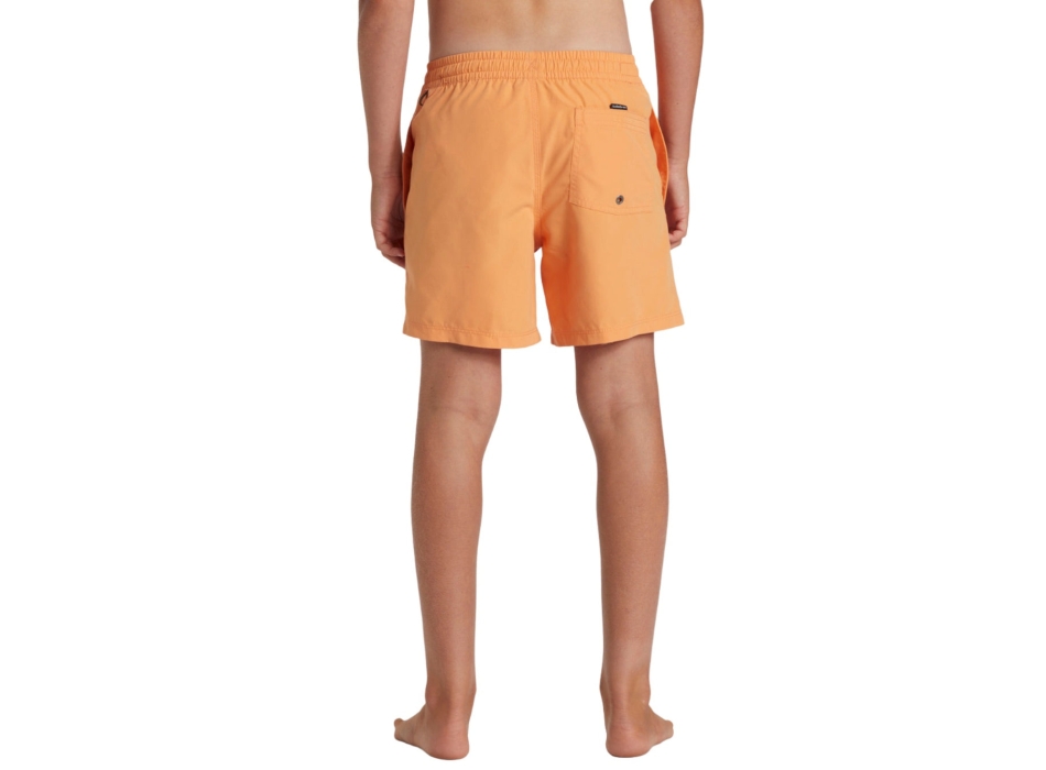 QUIKSILVER BOARDSHORT SOLID VOLLEY 15" TANGERINE