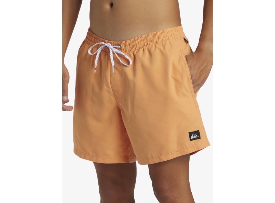 QUIKSILVER BOARDSHORT SOLID VOLLEY 15" TANGERINE